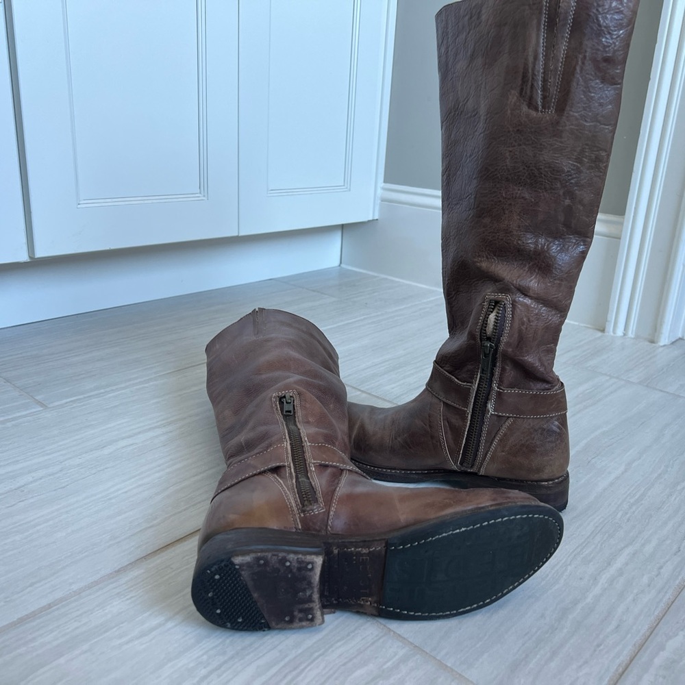 Bed Stu 100% leather Coventry Knee High Boot